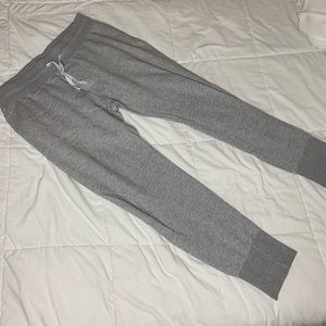 Gray large joggers
